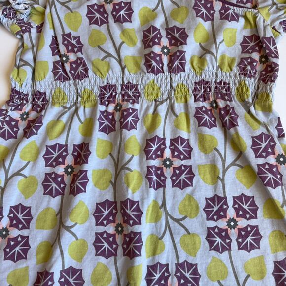 Tea Collection Campanillas Wrap Neck Dress - Picture 4 of 8